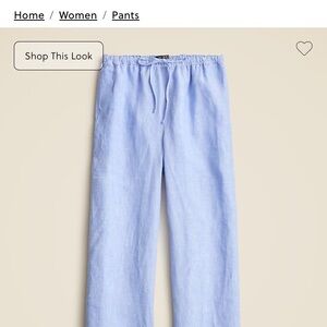Jcrew Soleil Linen Pants - L